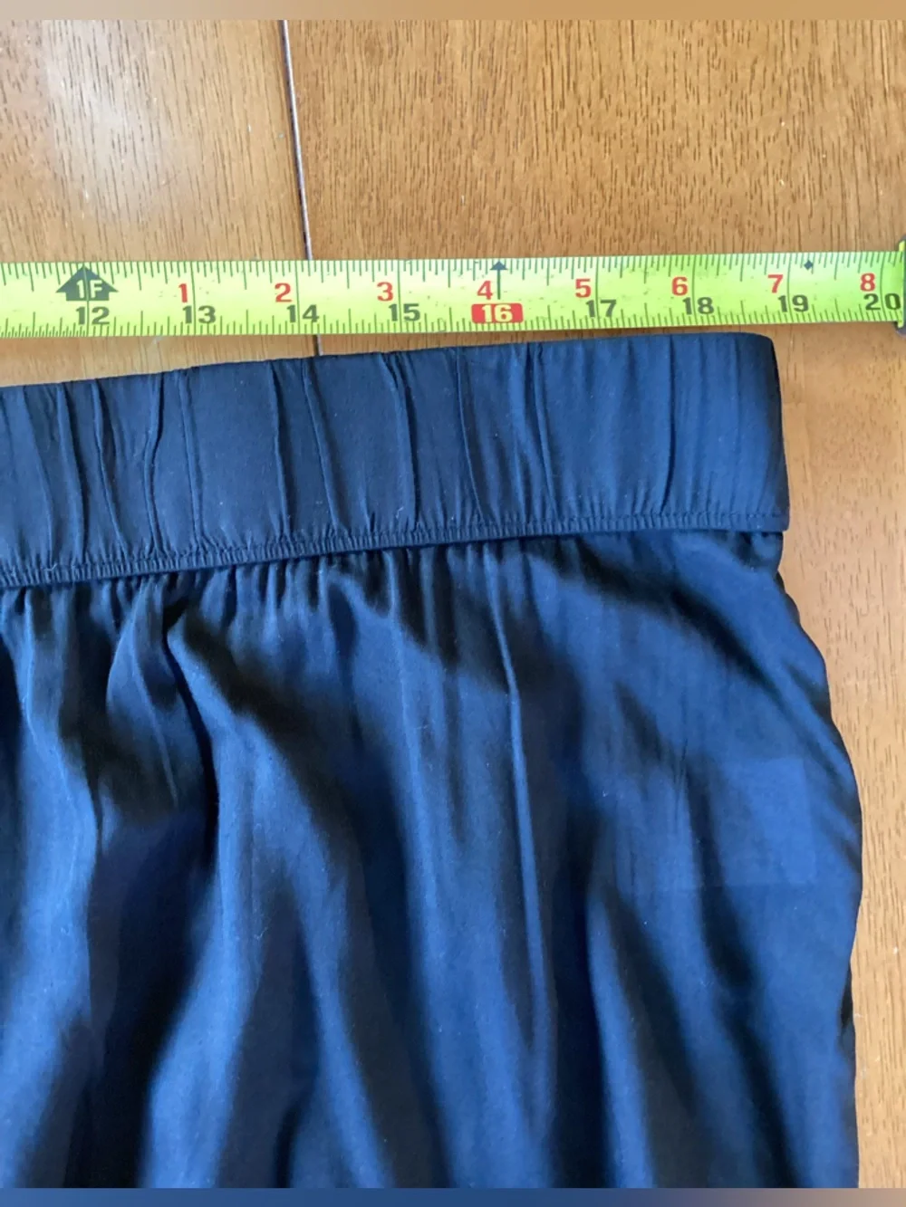 Lands' End Women's Black‎ Sheer Swim Cover-up Pants Oversized - XL